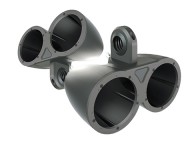 TOWER ENCLOSURE DUAL KM-SERIES